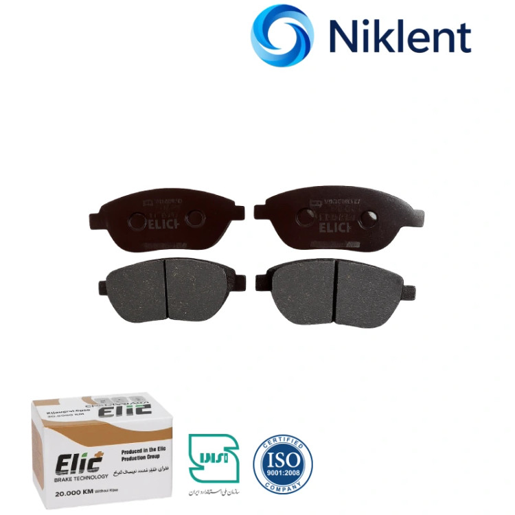 لنت ترمز جلو جیلی الیک پلاس دارای ضمانت بی قید و شرط