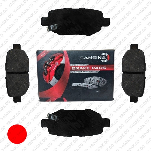 لنت جلو تویوتا یاریس با شیم نیمه سرامیک برند سانسینا – با ضمانت معتبر و بی قید و شرط