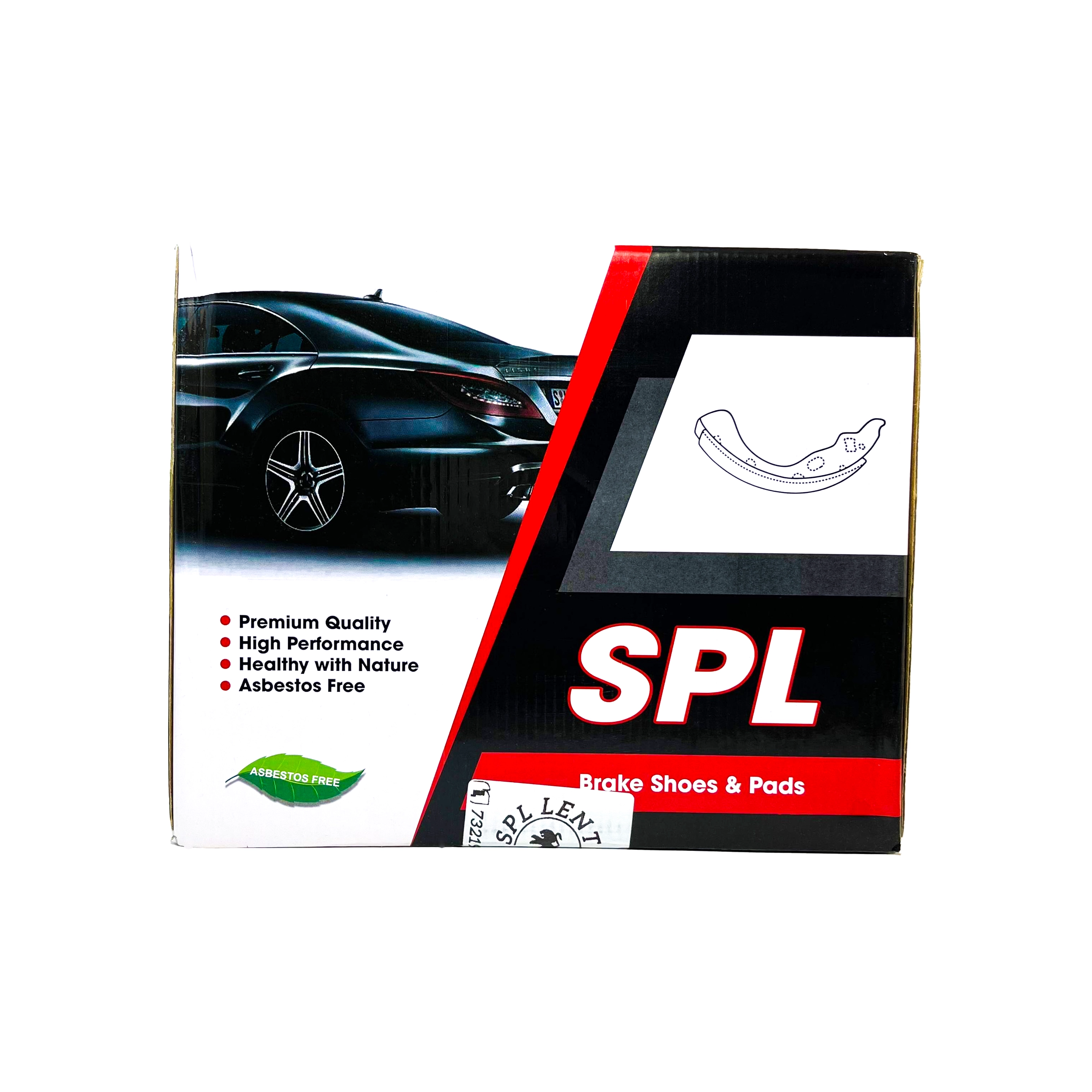 لنت ترمز جلو کوییک برند SPL _ با ضمانت معتبر و بی قید و شرط